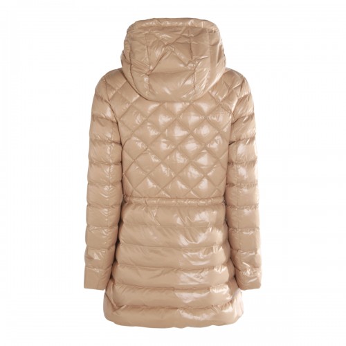 LIGHT BEIGE DOWN JACKET