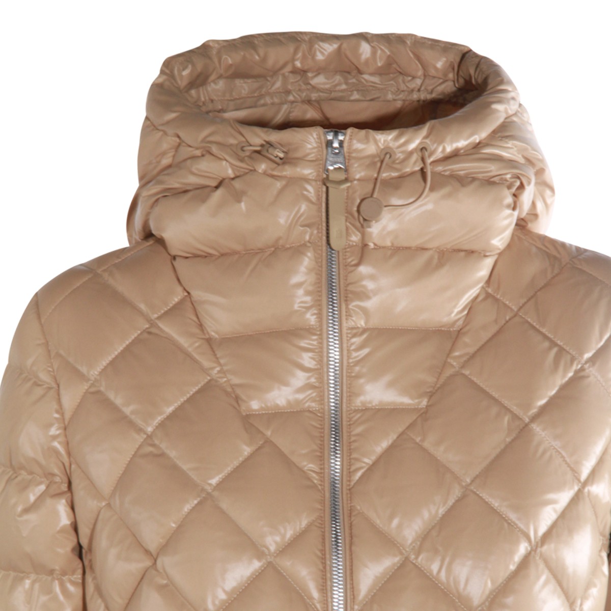 LIGHT BEIGE DOWN JACKET