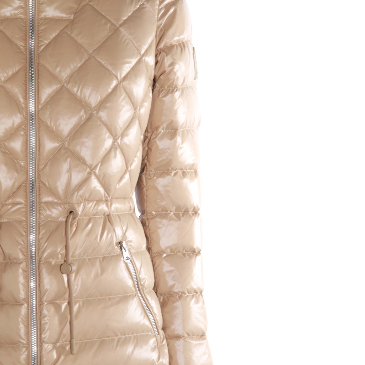 LIGHT BEIGE DOWN JACKET