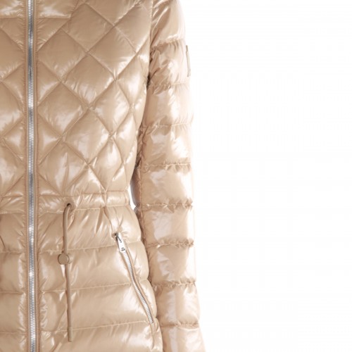 LIGHT BEIGE DOWN JACKET
