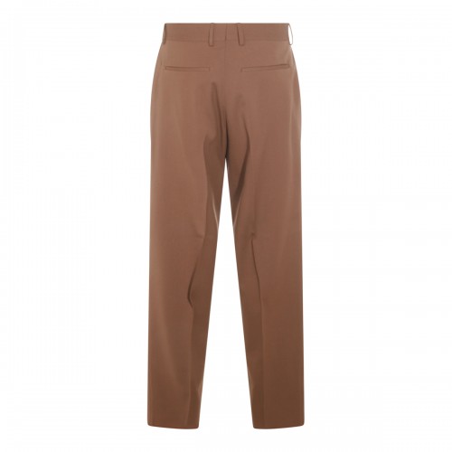 BROWN WOOL PANTS