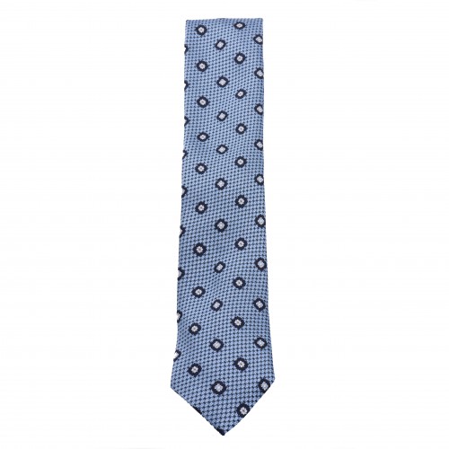 LIGHT BLUE SILK TIE