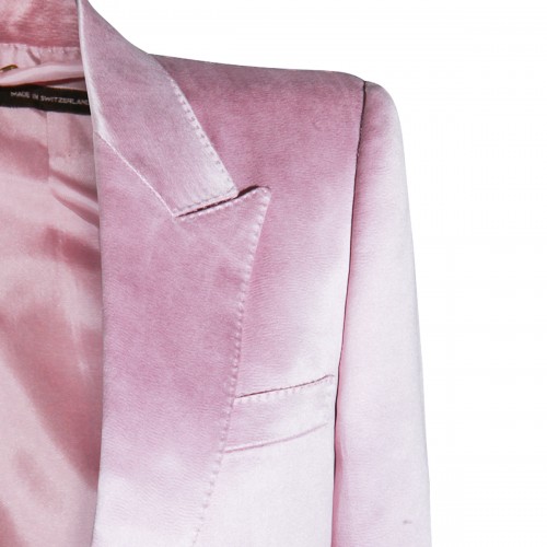 PINK COTTON BLAZER