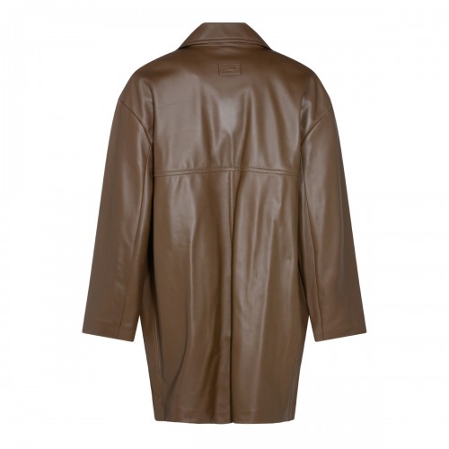 BROWN LEATHER JACKET