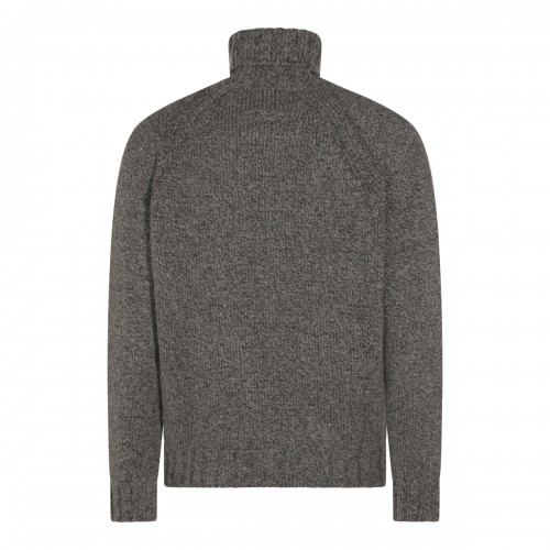 DARK GREY CASHMERE KNITWEAR 2