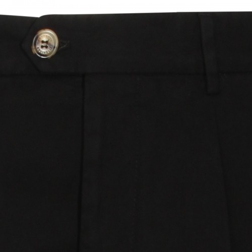 BLACK COTTON PANTS