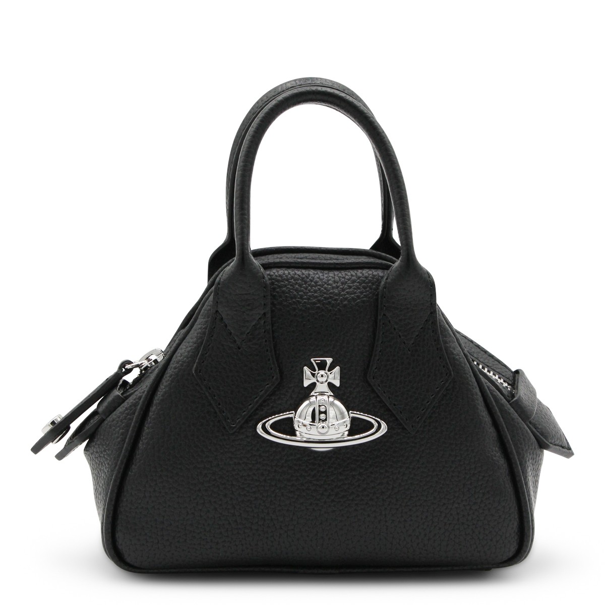 BLACK TOP HANDLE BAG