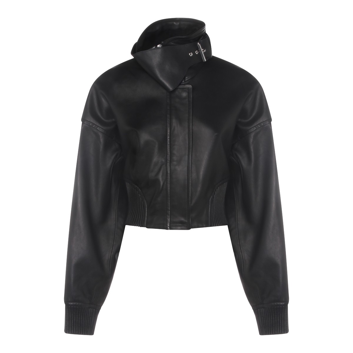 BLACK LEATHER JACKET