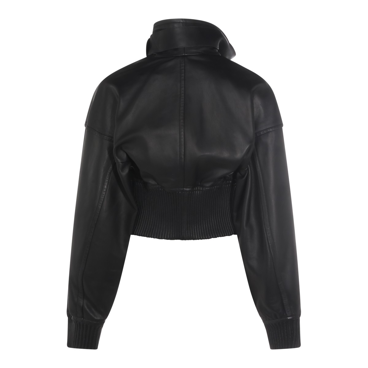 BLACK LEATHER JACKET