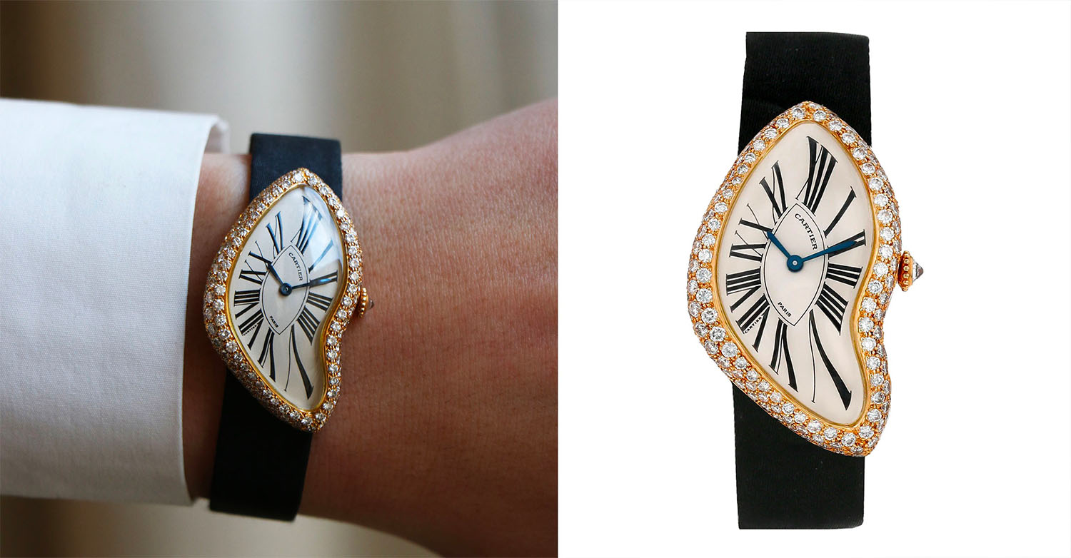 Historischer Verkauf einer Cartier Crash Paris