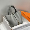 Hermes Picotin Lock 22 Bag Gris Meyer
