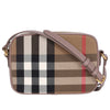 Calfskin House Check Camera Bag