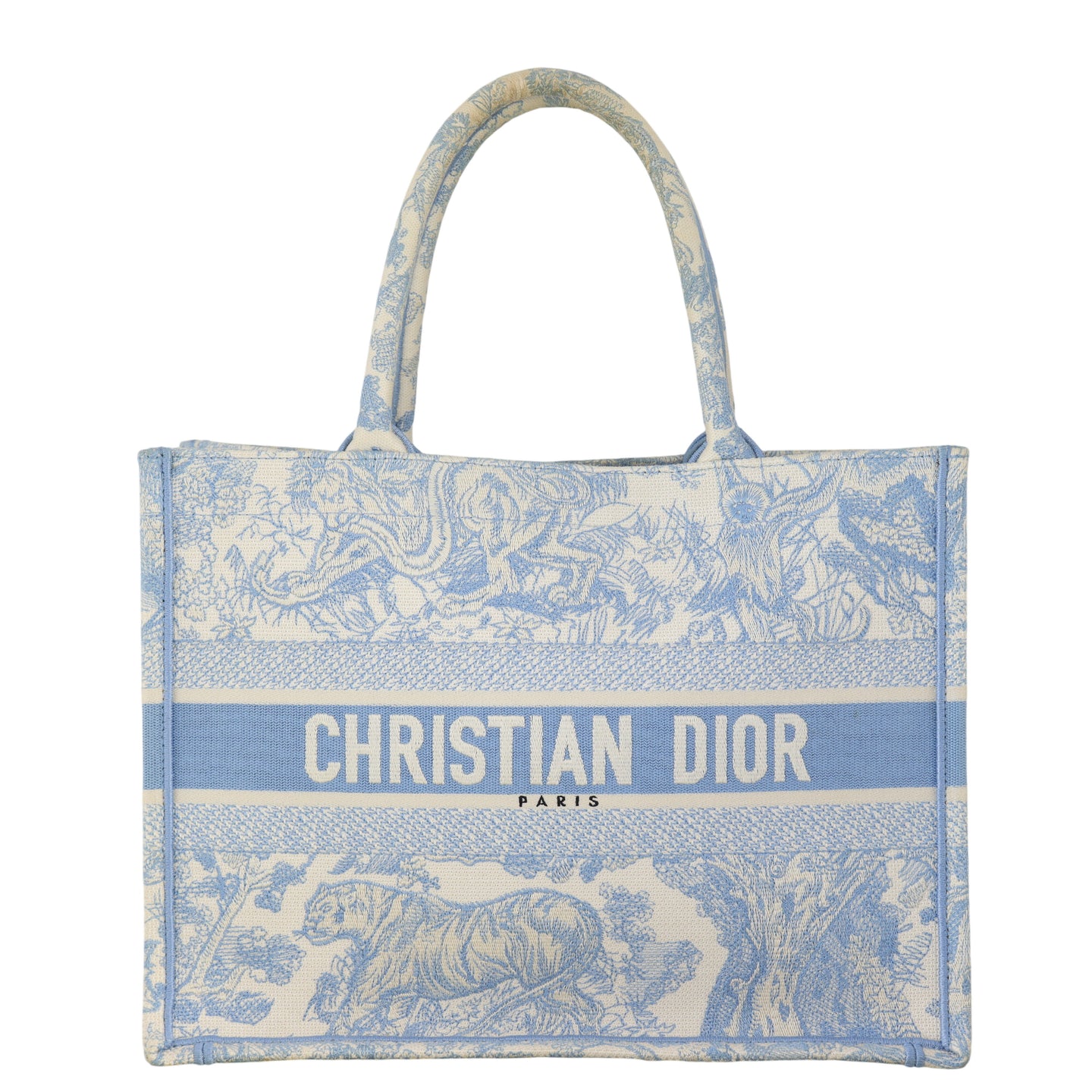 Dior Book Tote Medium Toile de Jouy Reverse