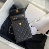Knockoff CC Shoulder For Phone Small Leather Bag