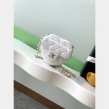 Quality Micro AP2784 Heart Clutch With Chain Bag