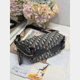 Dior D-Journey Bag Blue Oblique Jacquard