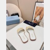 7 Star Prada Raffia Slides