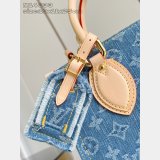 Louis Vuitton Inspired M14633 OnTheGo PM Monogram Denim Bag