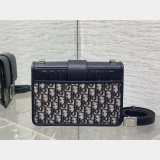 30 Montaigne Bag Blue Dior Oblique Jacquard and Smooth Calfskin