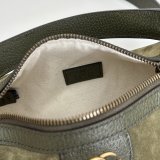 Gucci Ophidia Mini 846869 Dark Grey Suede Bag