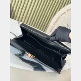 CC A2217 crocodile pattern evening bag