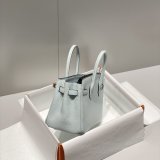 Top 20CM hermes Mini birkin togo With Strap