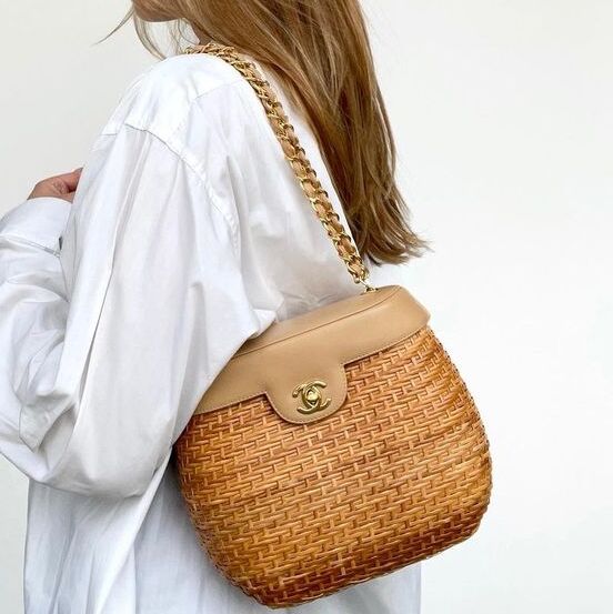 The Chanel Wicker Basket Bag – Summer’s Picnic Darling