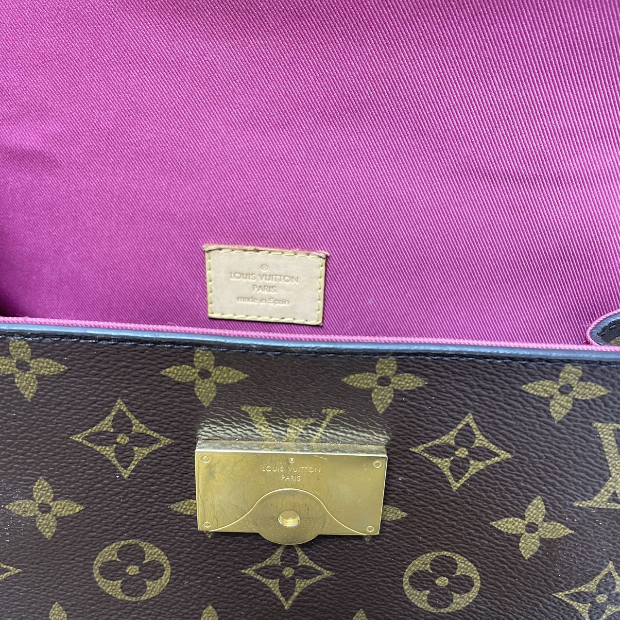 Louis Vuitton Cluny BB Monogram 2017 Top Handle Bag