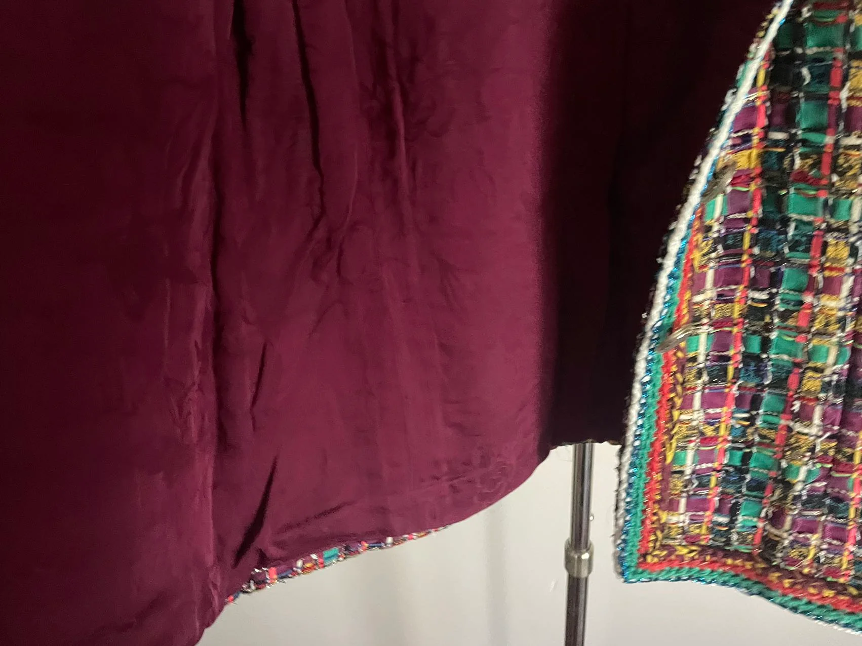 used-Chanel 2017 Tweed Pattern Evening Jacket-MILOURA