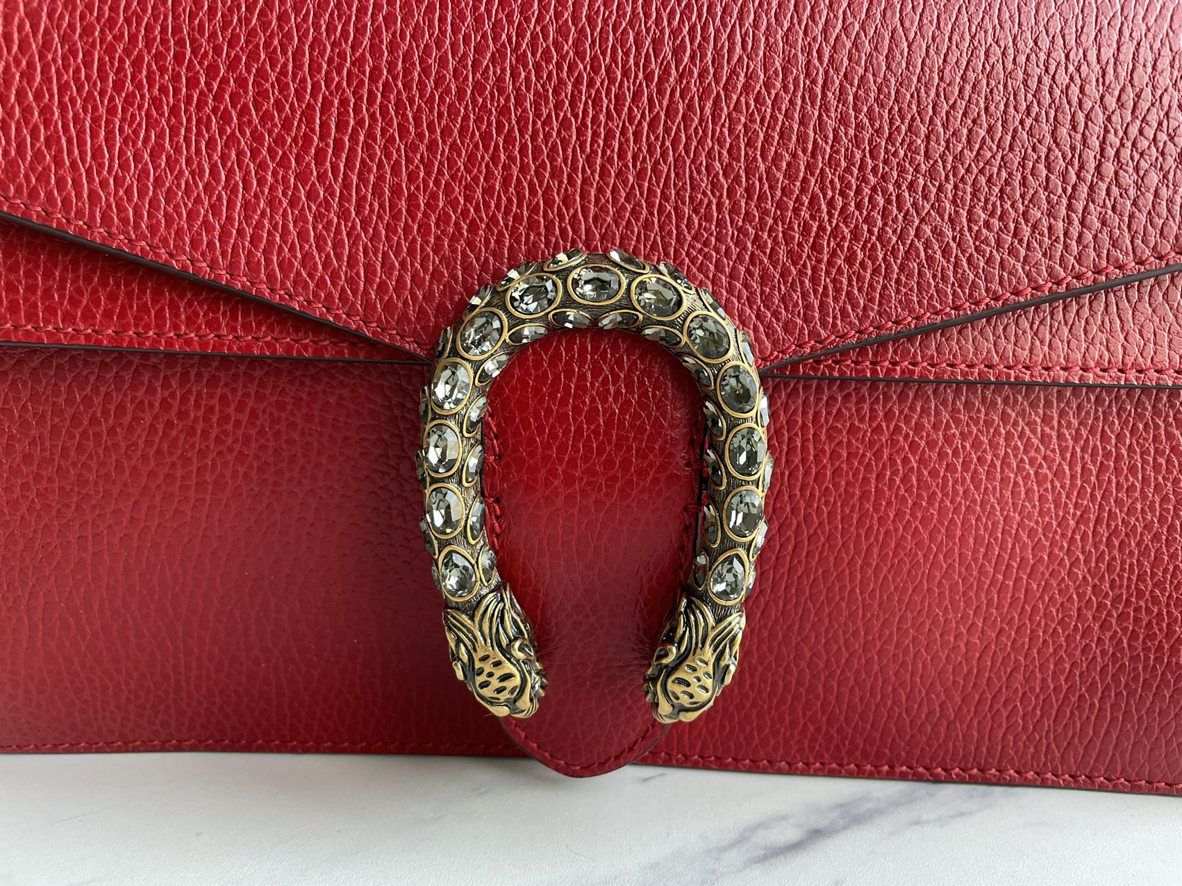 used-Gucci Dionysus small in red-MILOURA