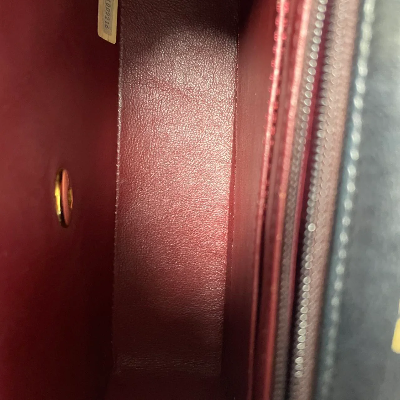 Chanel Vintage Mini Square Classic Flap Lambskin Black 1991