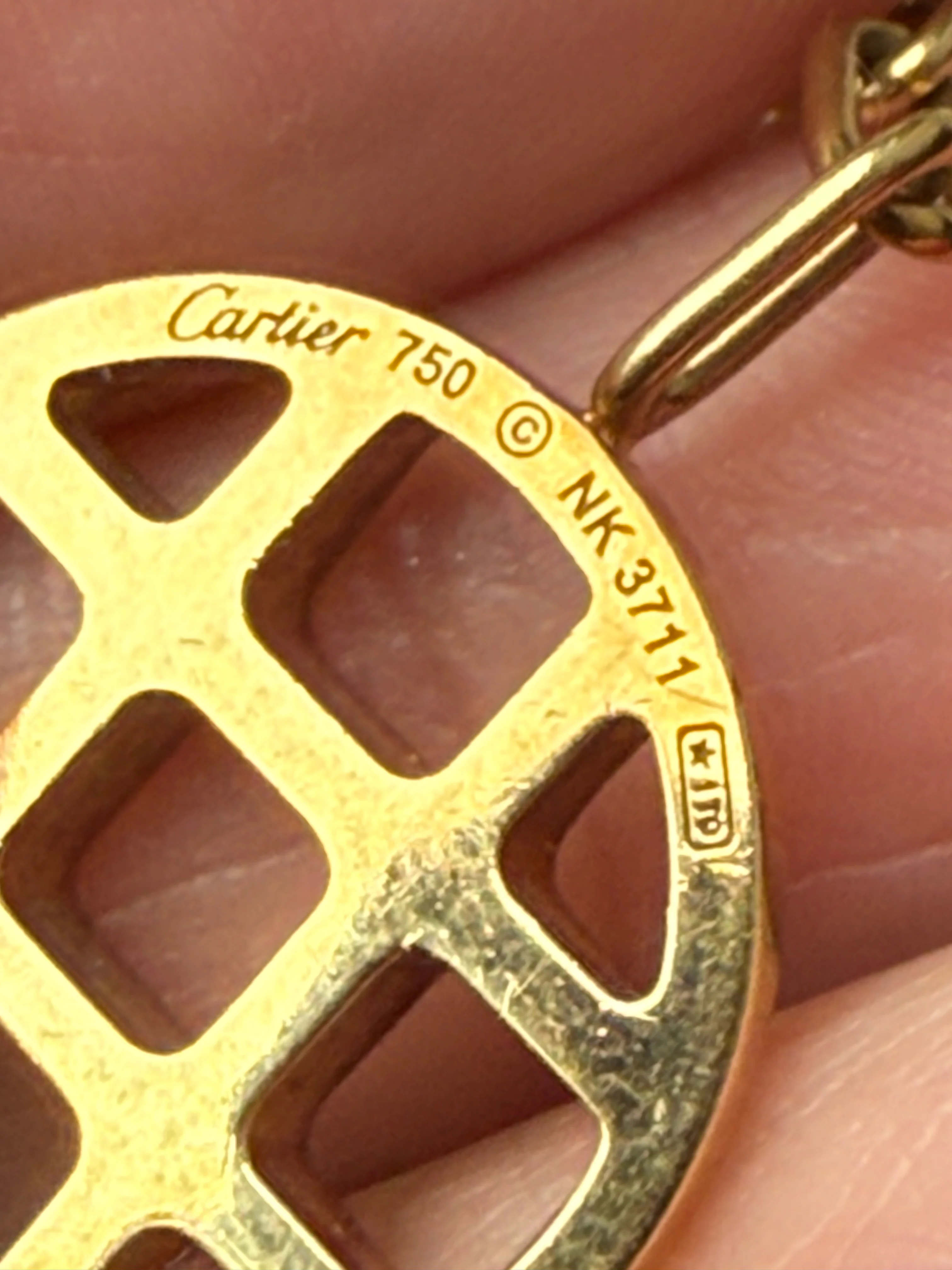 used-Cartier earrings pasha de Cartier with diamonds-MILOURA