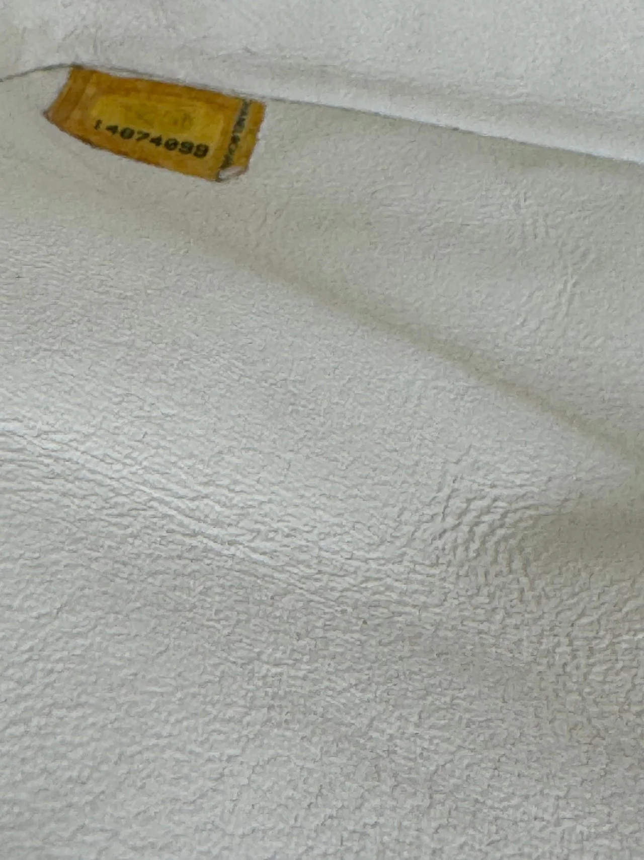 used-Chanel White Jumbo classic Double Flap Bag In Caviar Leather with silver Hardware-MILOURA