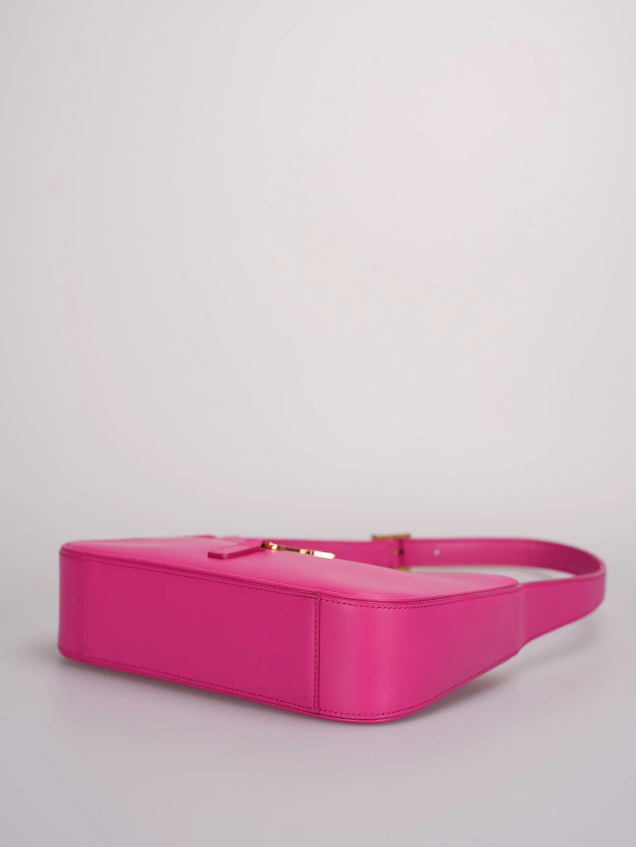 used-Saint Laurent 5 a 7 Fuchsia Hobo Bag-MILOURA