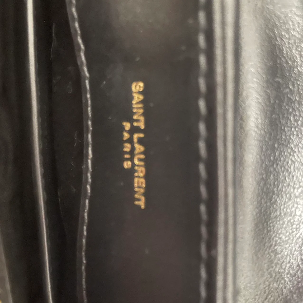 Saint Laurent Small LouLou Leather Black 2023