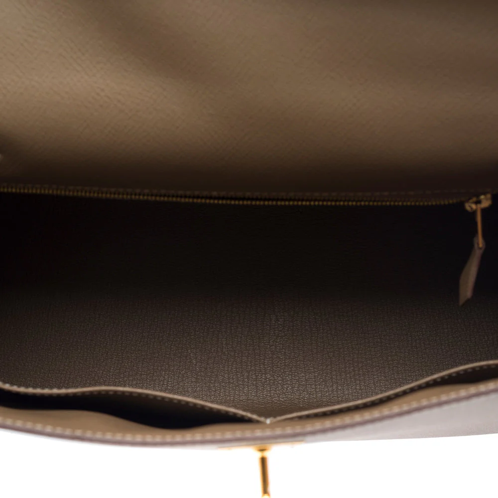 Hermes Kelly 32 Sellier Epsom Etoupe 2018