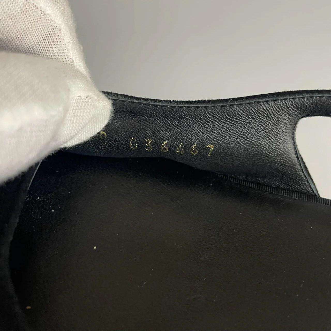 used-Chanel Slingback Satin Pearl Flats Black Size 37.5-MILOURA