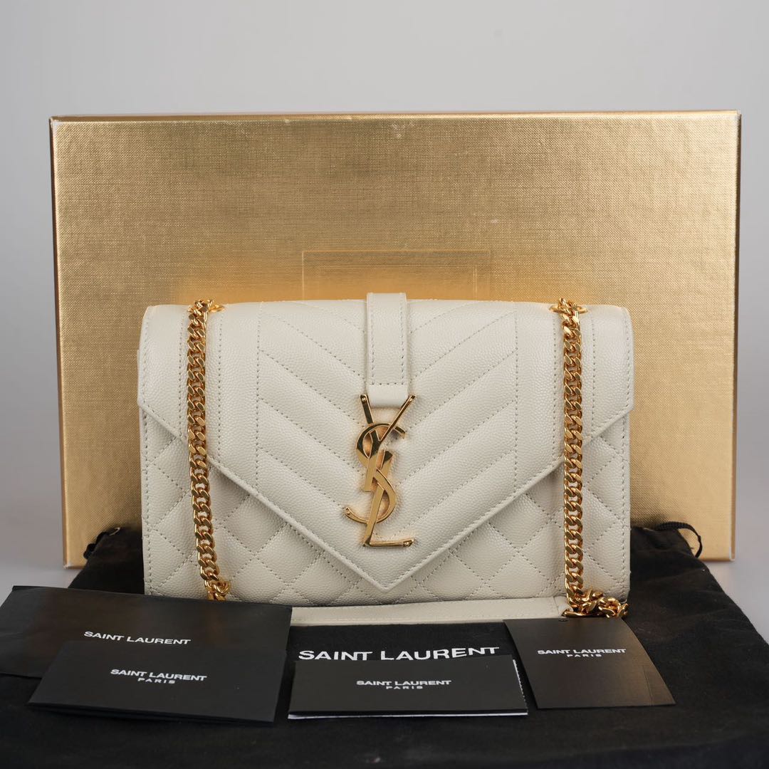 used-Saint Laurent small Envelope cross body bag-MILOURA