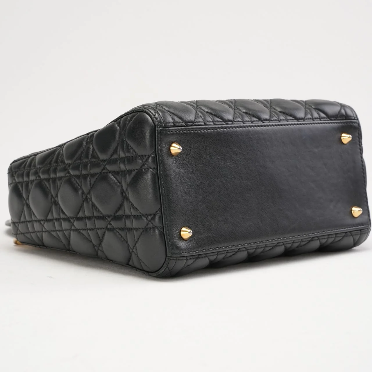 Dior Lady Medium Lamb Black 2015