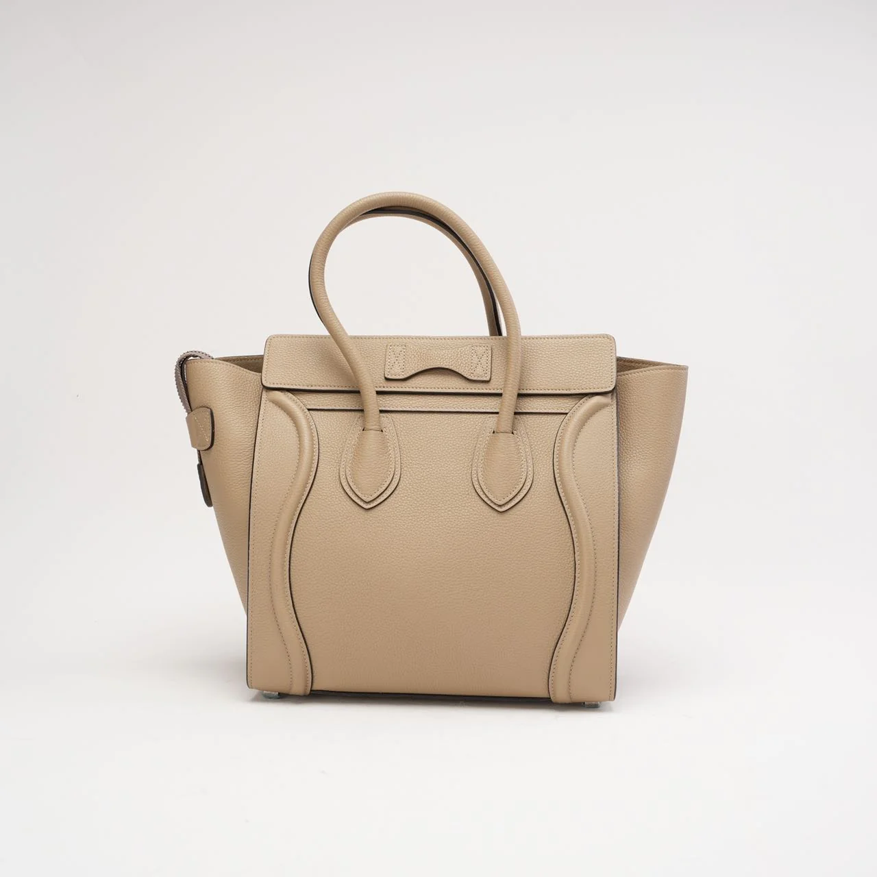 Celine Luggage Micro Tote Grey 2015