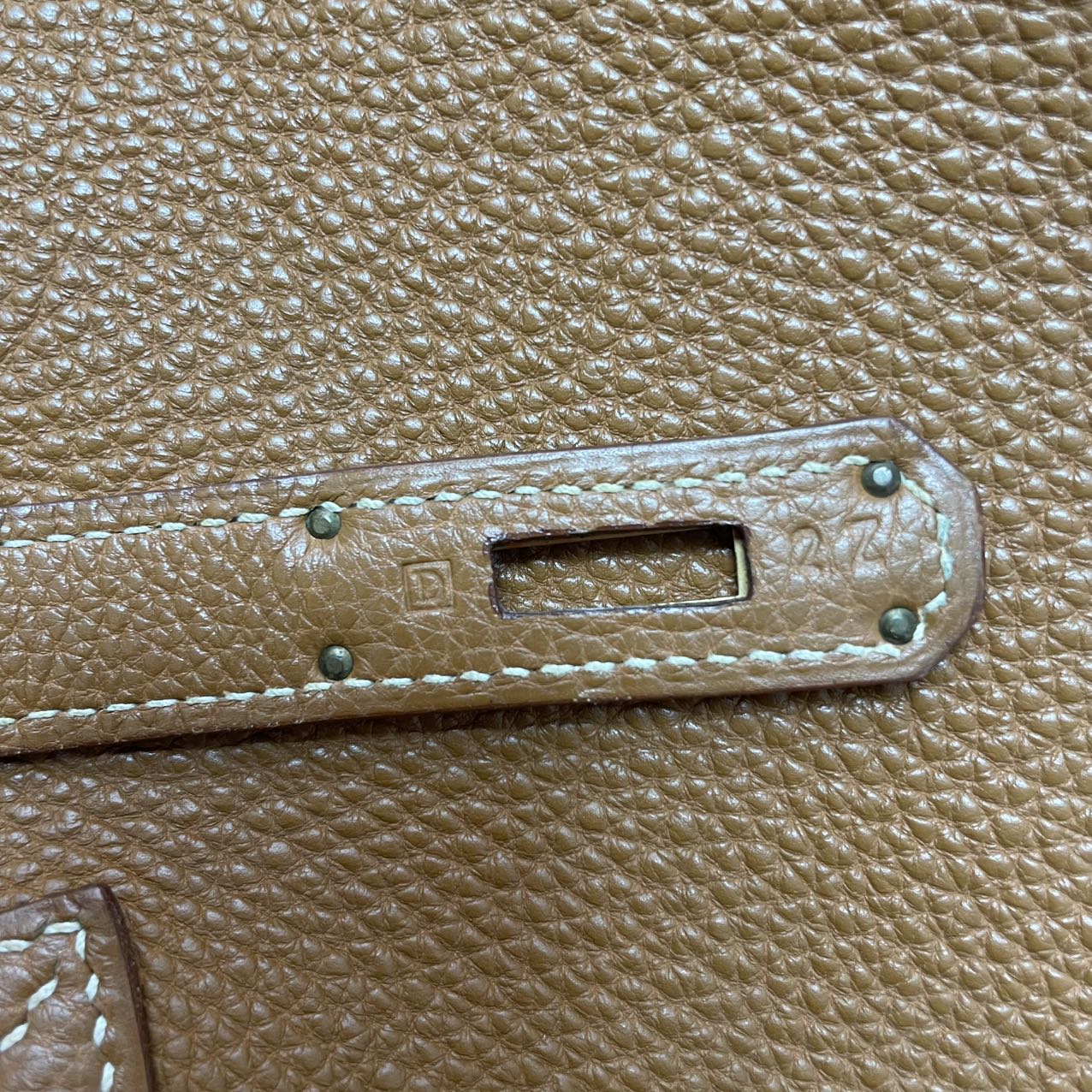 Hermes Birkin 35 Togo Golden Bag 2000