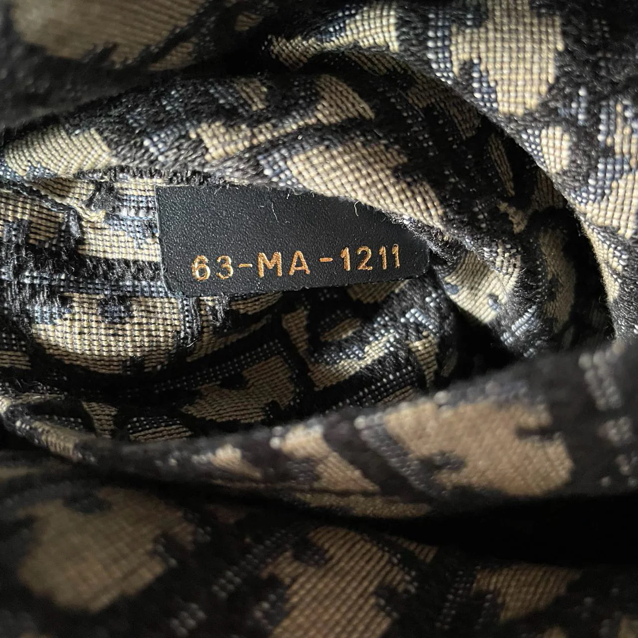 used-Christian Dior Natural Wicker/Blue Oblique Canvas Medium Lady Dior Bag-MILOURA