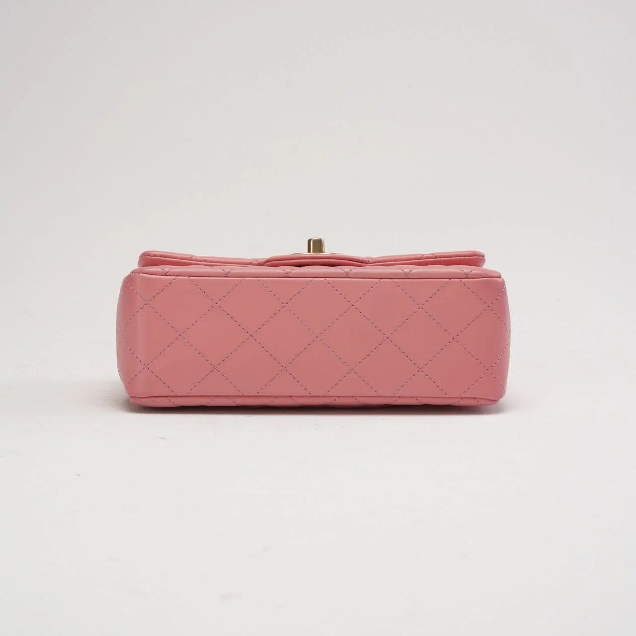 Chanel Pink Mini Rectangular Classic Flap Bag 2019