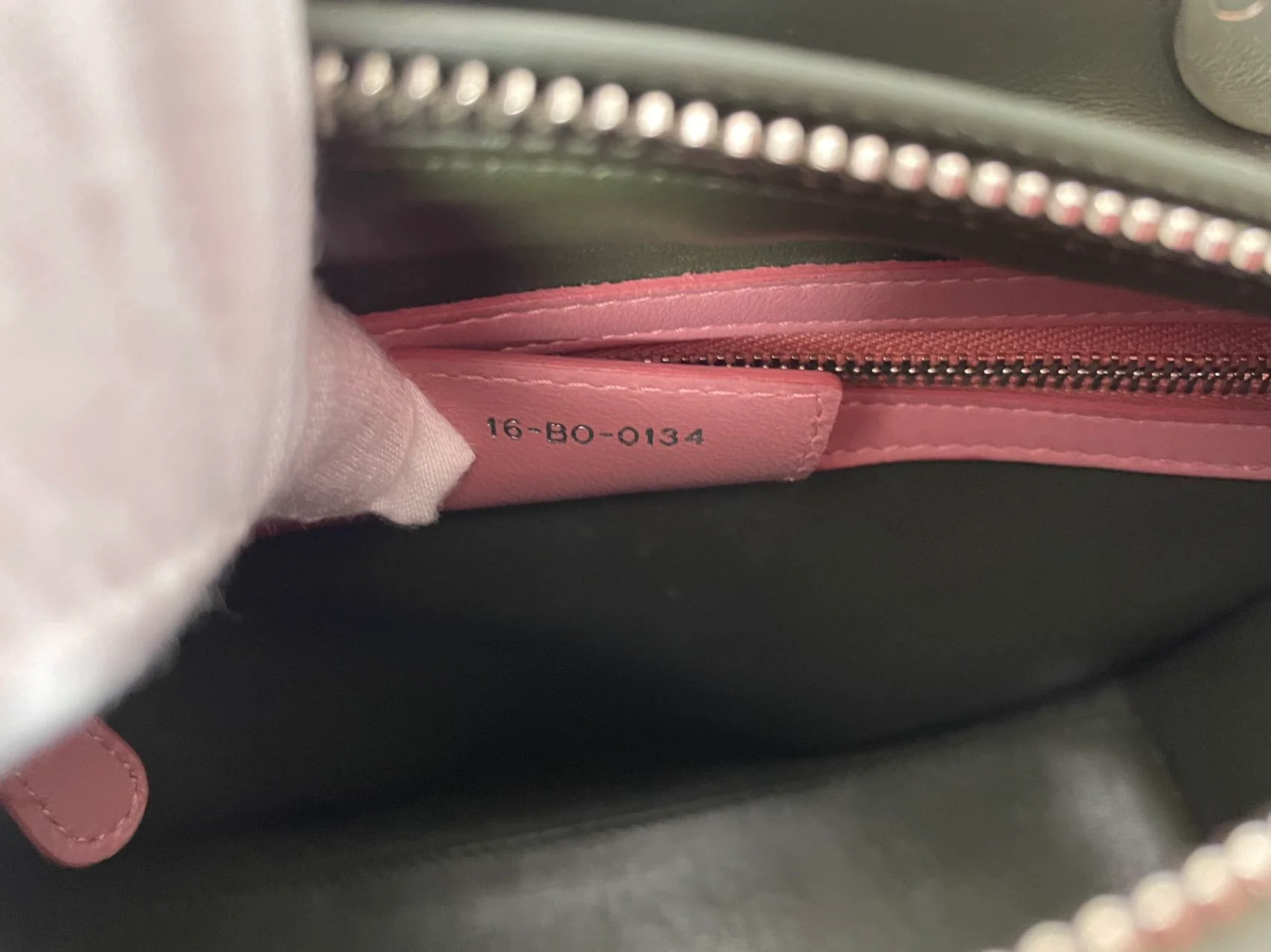 Dior Lady Medium Lamb Tricolor 2014