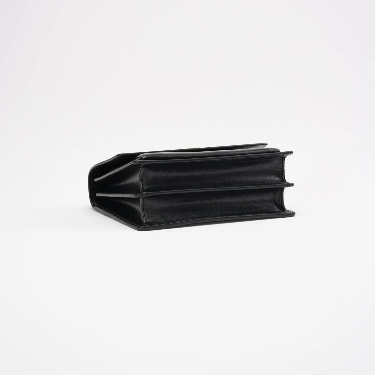 Saint Laurent Black Calfskin Medium Monogram Sunset 2019