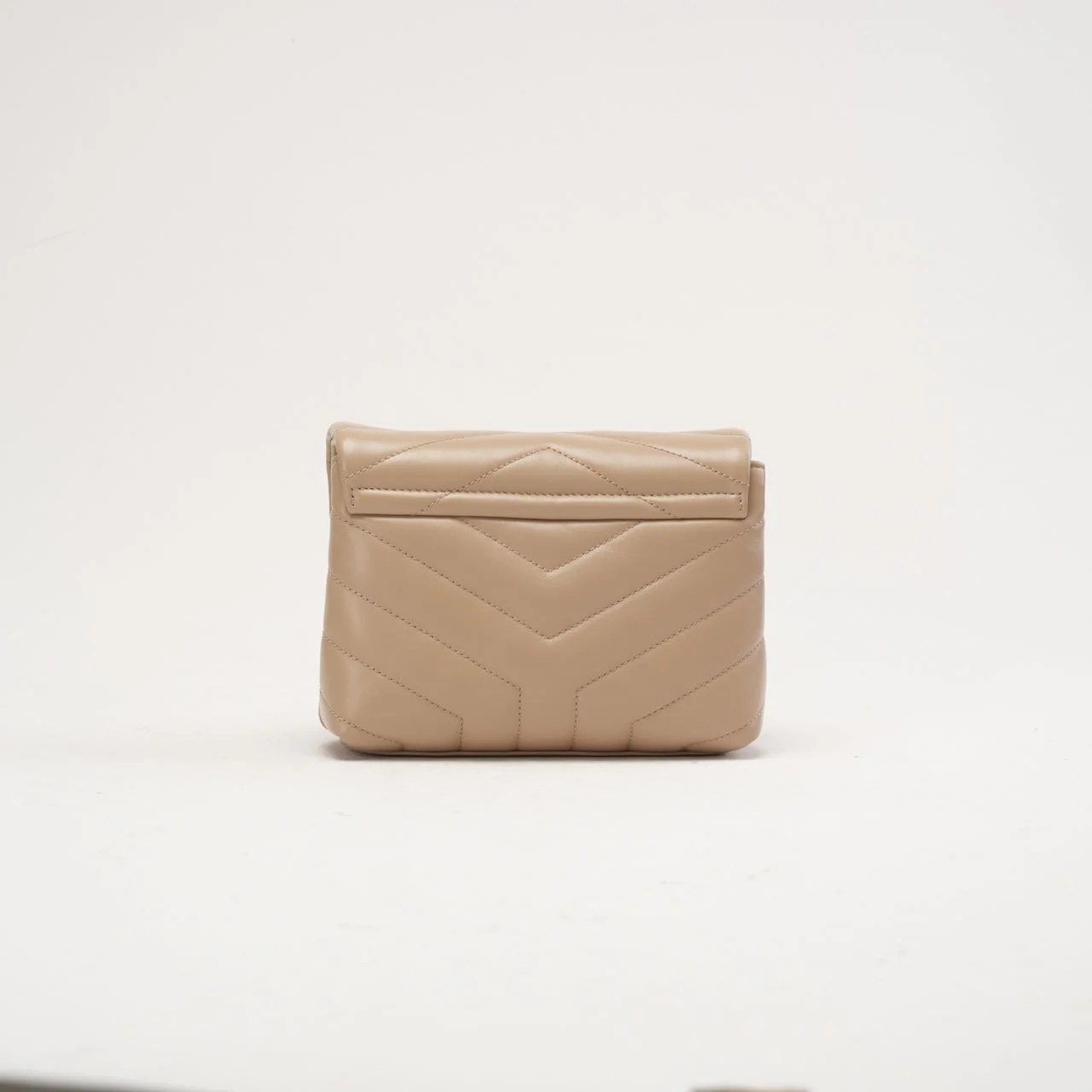 Saint Laurent LouLou Toy Crossbody Leather Dark Beige 2020