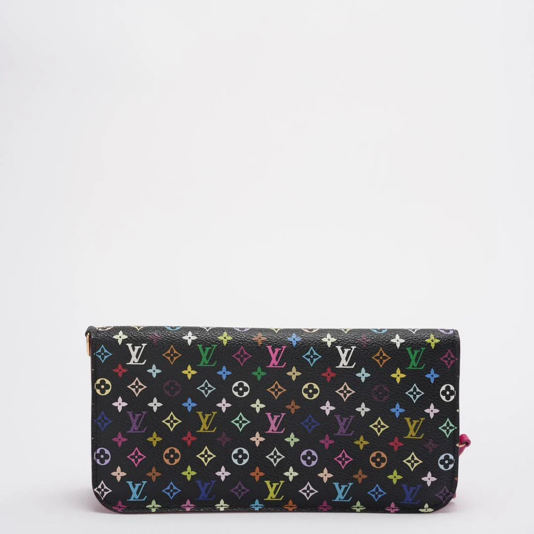 Louis Vuitton Black Monogram Insolite Wallet Multicolor
