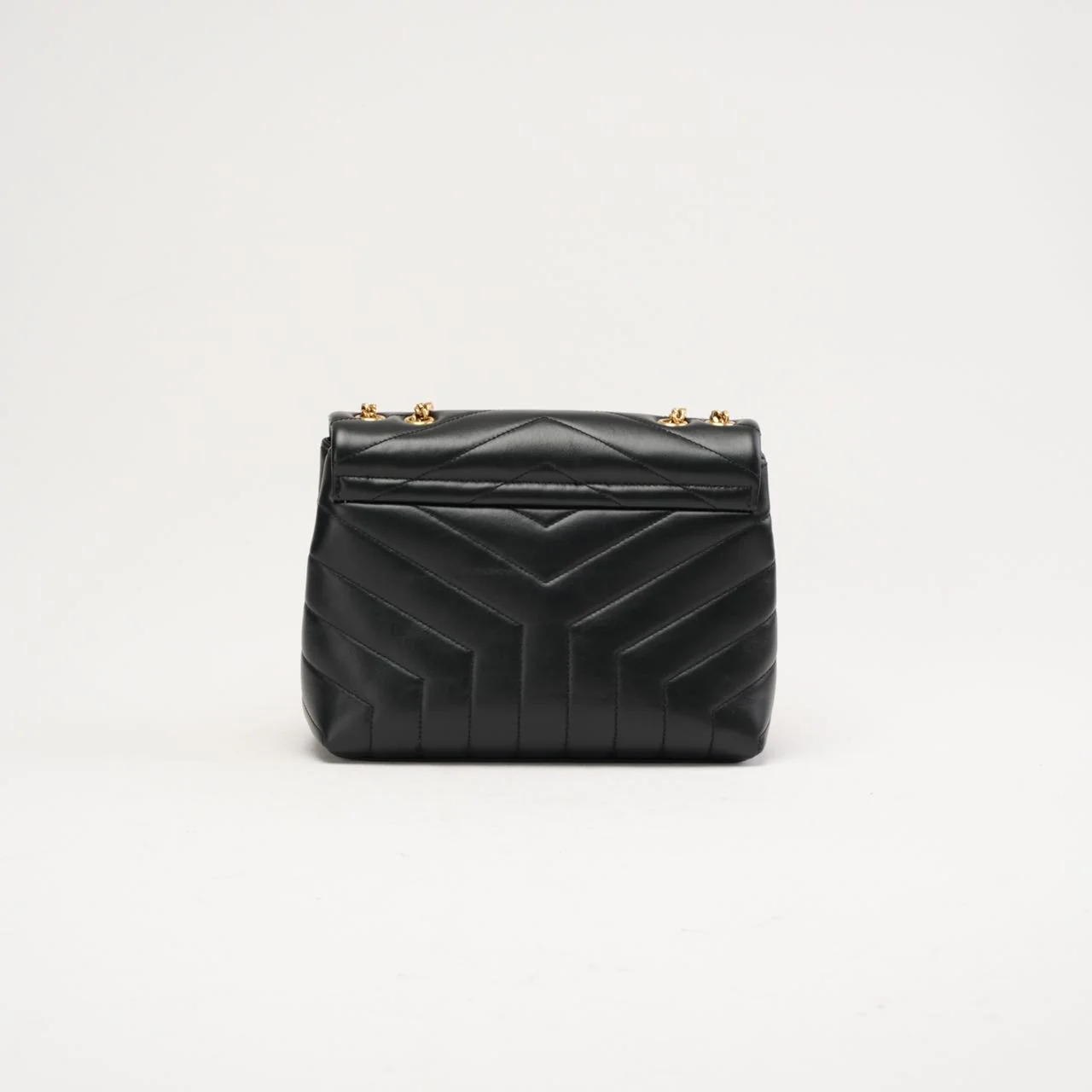 Saint Laurent Small LouLou Leather Black 2023