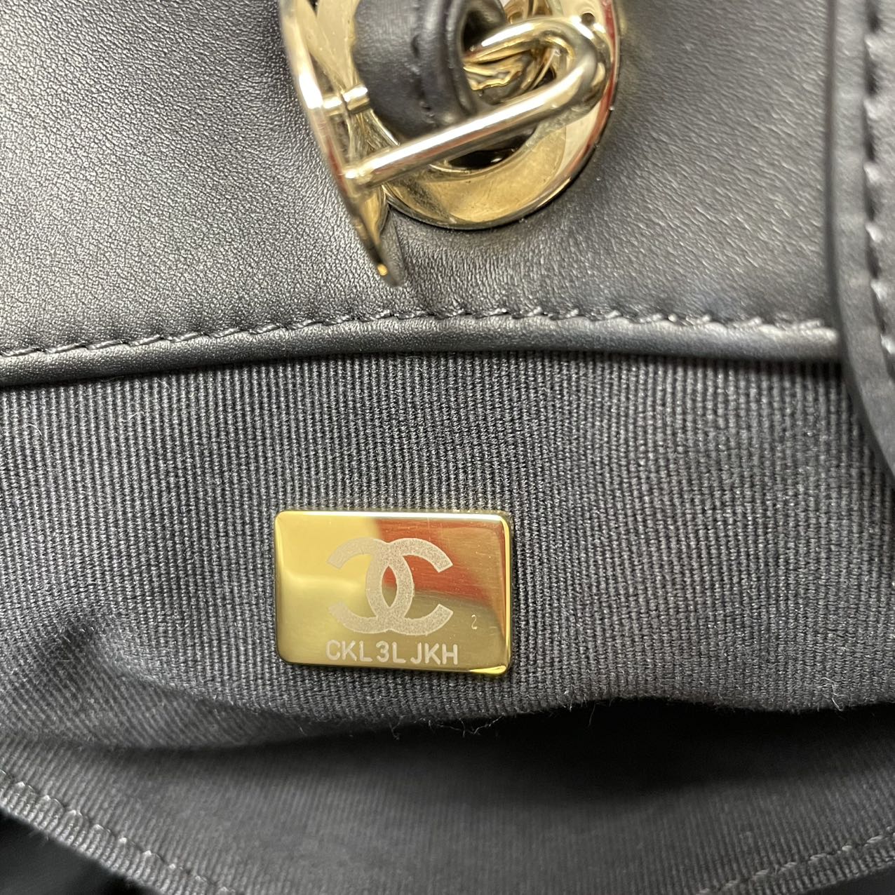 Chanel Black Cotton Crochet Small Deauville 2024