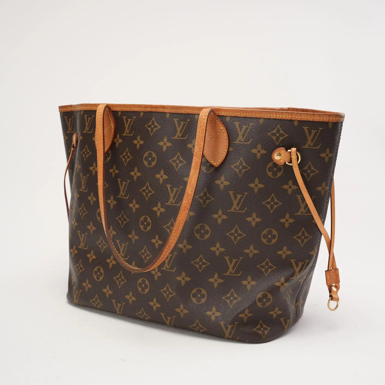 Louis Vuitton Monogram Neverfull MM Tote Bag 2017